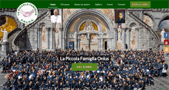 Desktop Screenshot of lapiccolafamiglia.com